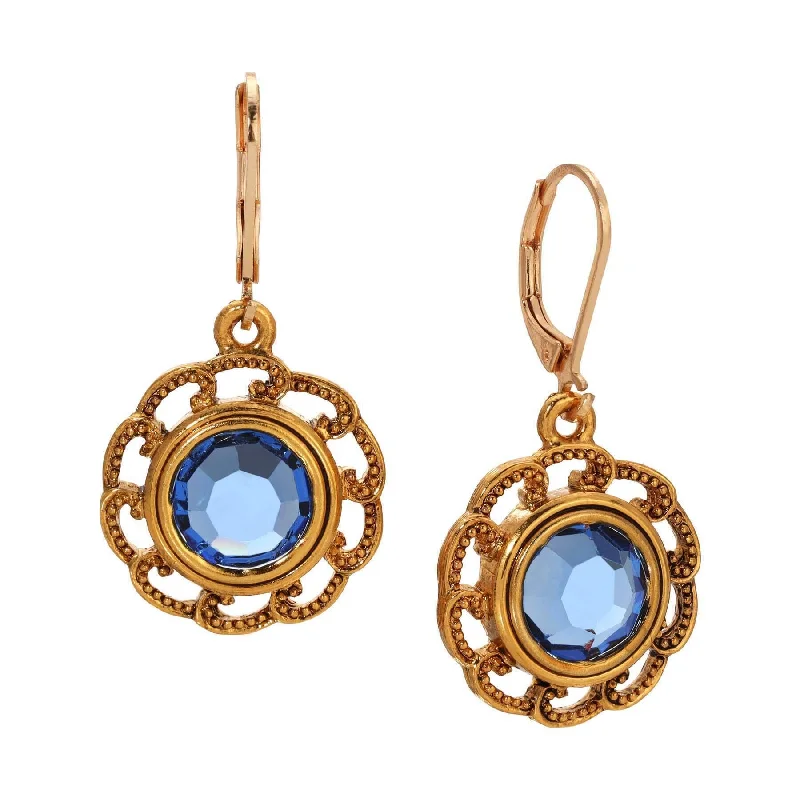 Sparkle On A Budget – Fine Jewelry For Less 1928 Jewelry Round Austrian Crystal Drop Earring Sparkle On A Budget – Fine Jewelry For Less 1928 Jewelry Round Austrian Crystal Drop Earring