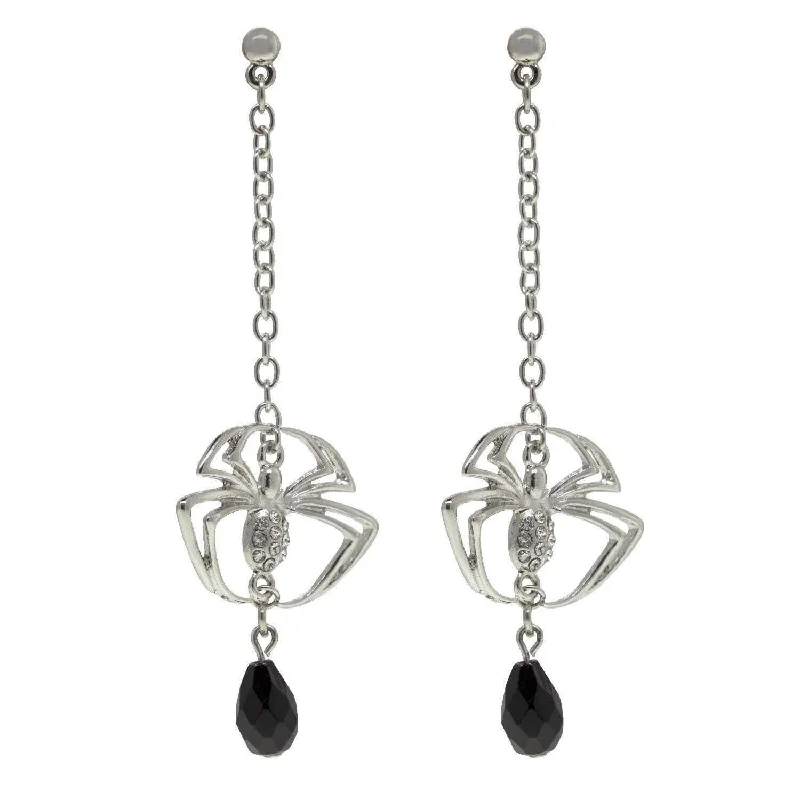 Bestselling Jewelry At Special Promotional Rates 1928 Jewelry Spider Black Bead Drop Chain Earrings Bestselling Jewelry At Special Promotional Rates 1928 Jewelry Spider Black Bead Drop Chain Earrings