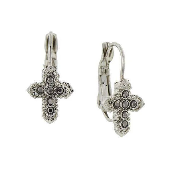 Exclusive Jewelry Sale Event – Shop Now Symbols Of Faith Hematite Crystal Petite Cross Earrings Exclusive Jewelry Sale Event – Shop Now Symbols Of Faith Hematite Crystal Petite Cross Earrings