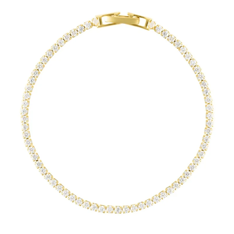Dainty And Elegant Jewelry Now At Reduced Prices 14k Gold Plated Micro Tennis Bracelet Dainty And Elegant Jewelry Now At Reduced Prices 14k Gold Plated Micro Tennis Bracelet
