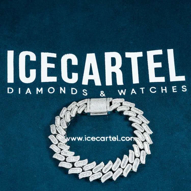 Best Jewelry Sale Prices – Limited-Time Offer 15MM Moissanite Spiked Cuban Link Bracelet 14K Gold Best Jewelry Sale Prices – Limited-Time Offer 15MM Moissanite Spiked Cuban Link Bracelet 14K Gold