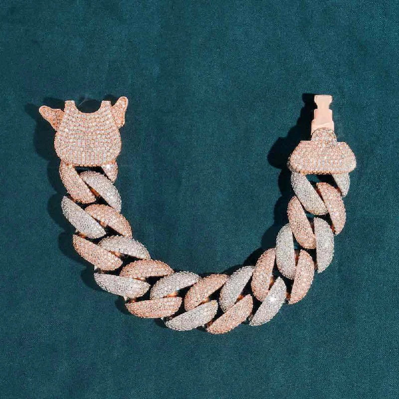Shine Bright With Our Special Jewelry Promotions 23MM Moissanite Cuban Link Bracelet 14K Gold Shine Bright With Our Special Jewelry Promotions 23MM Moissanite Cuban Link Bracelet 14K Gold