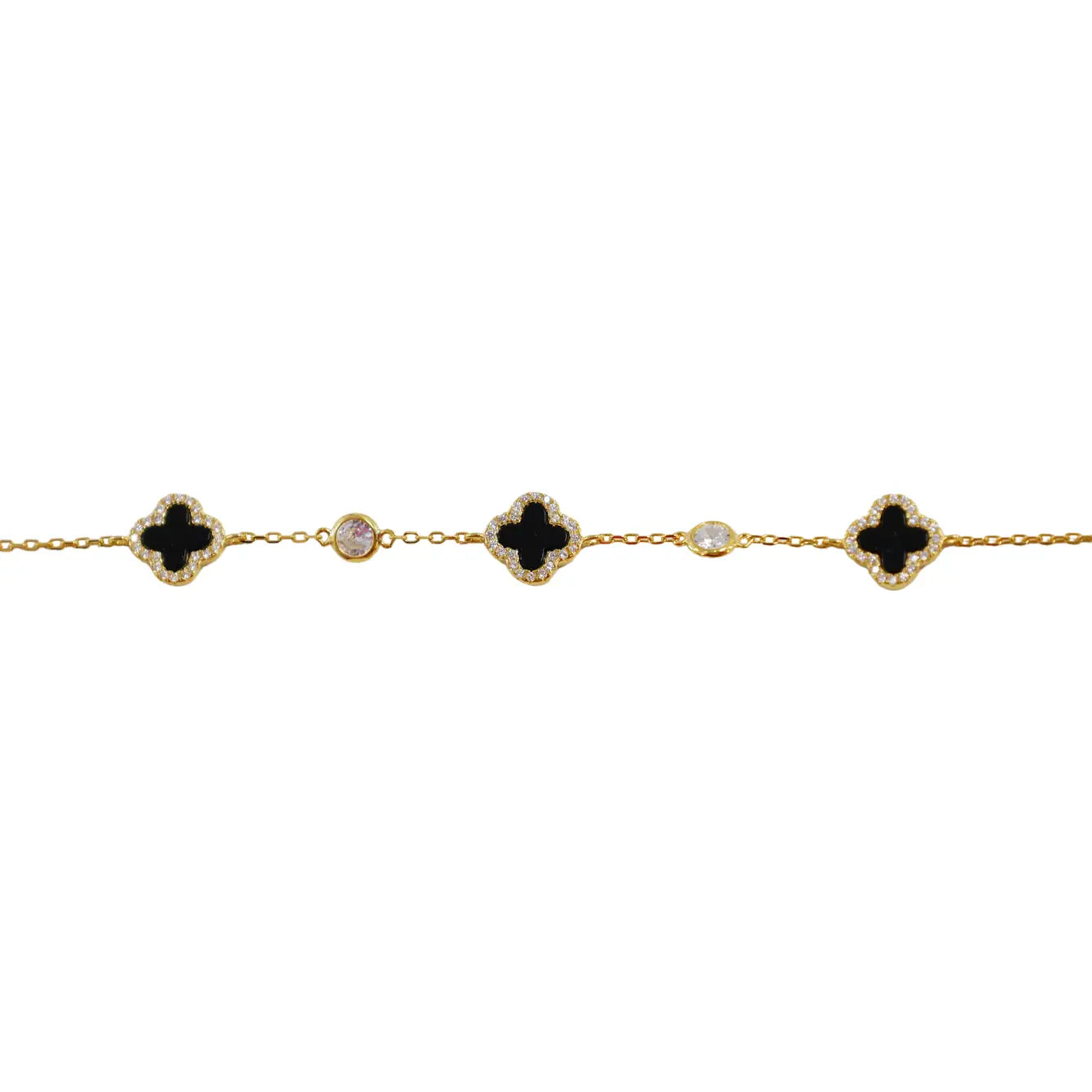 Limited-Time Offer On Elegant Jewelry Pieces Bara Boheme | Clover by the yard Bracelet Limited-Time Offer On Elegant Jewelry Pieces Bara Boheme | Clover by the yard Bracelet
