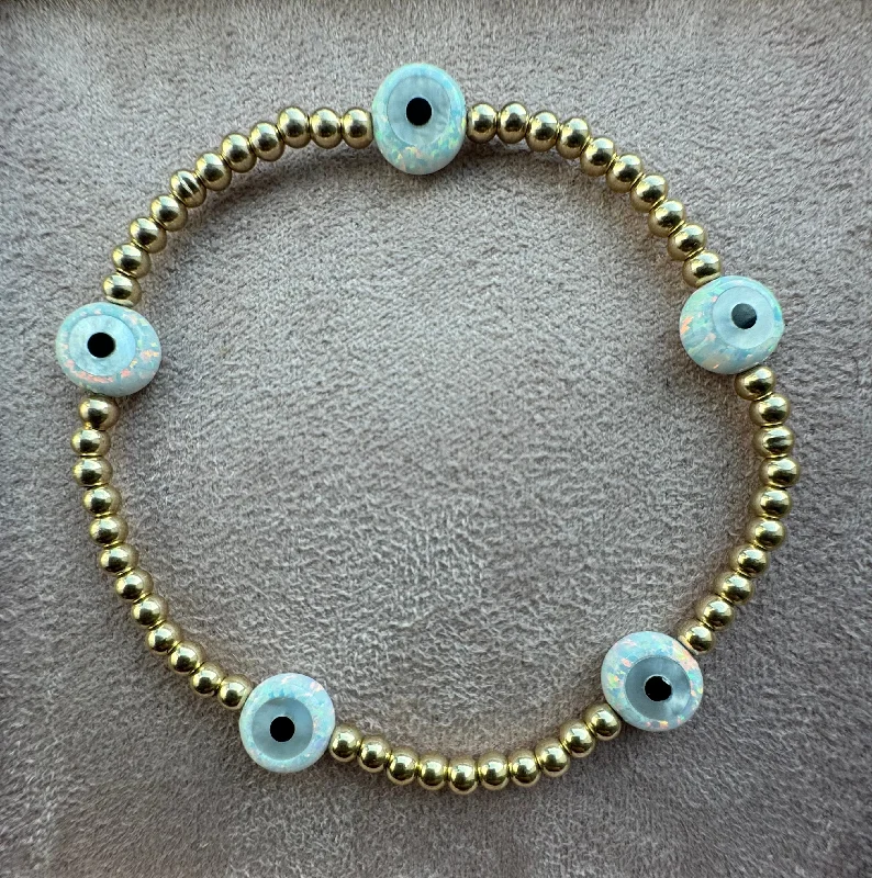 Last Chance To Grab Your Favorite Jewelry At A Discount "BTY EVIL EYE" Medium Opal Charm Bracelet Last Chance To Grab Your Favorite Jewelry At A Discount "BTY EVIL EYE" Medium Opal Charm Bracelet