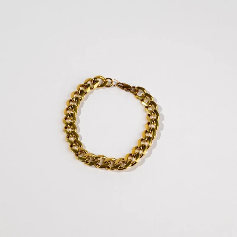Elevate Your Jewelry Collection With Limited-Time Savings Brass Thick Chain Bracelet Elevate Your Jewelry Collection With Limited-Time Savings Brass Thick Chain Bracelet
