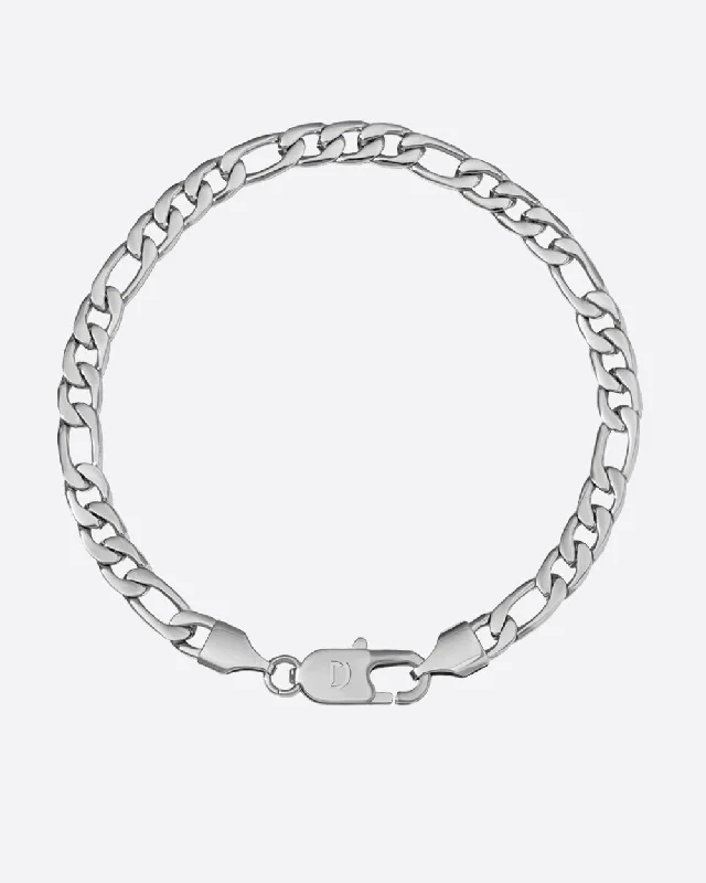 Exclusive Jewelry Sale – Grab Timeless Pieces Now CLEAN FIGARO BRACELET. - 5MM WHITE GOLD Exclusive Jewelry Sale – Grab Timeless Pieces Now CLEAN FIGARO BRACELET. - 5MM WHITE GOLD