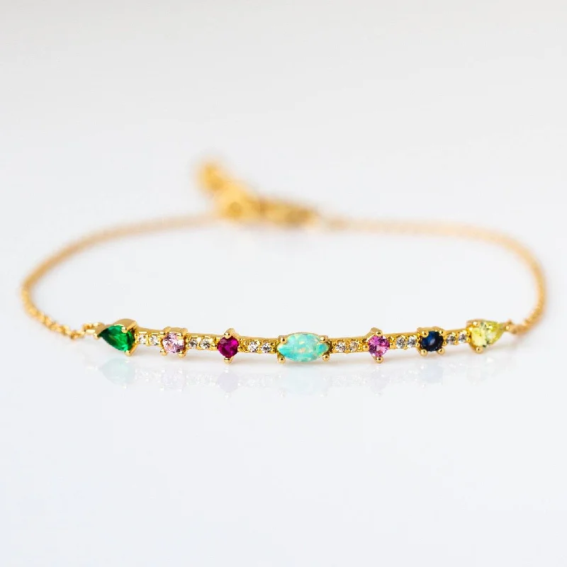 Flash Jewelry Sale – Get Stunning Pieces At Low Prices Colorful Mixed Stone Bracelet Flash Jewelry Sale – Get Stunning Pieces At Low Prices Colorful Mixed Stone Bracelet