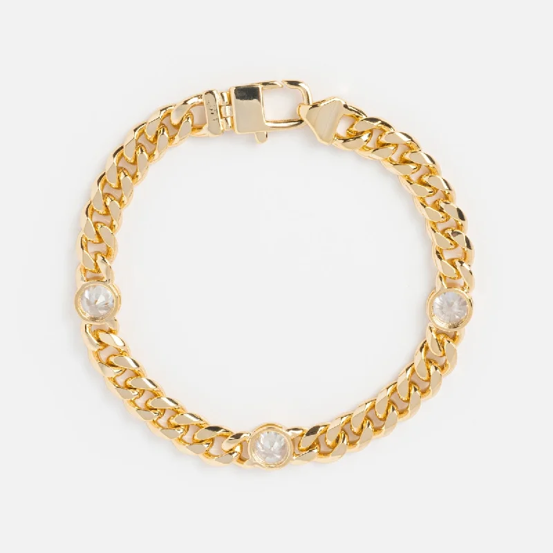 Exclusive Jewelry Discounts – Shop Now For Savings Julian Triple Simulated Diamond Cuban Chain Bracelet Exclusive Jewelry Discounts – Shop Now For Savings Julian Triple Simulated Diamond Cuban Chain Bracelet