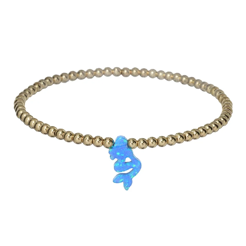 Make Every Moment Shine – Jewelry Discounts Available "MERMAID" Opal Charm and Gold Filled Ball Beaded Bracelet Make Every Moment Shine – Jewelry Discounts Available "MERMAID" Opal Charm and Gold Filled Ball Beaded Bracelet