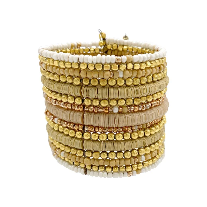 Timeless Beauty, Unbeatable Deals – Jewelry Sale On Mixed Media Beaded Bracelet gold Timeless Beauty, Unbeatable Deals – Jewelry Sale On Mixed Media Beaded Bracelet gold