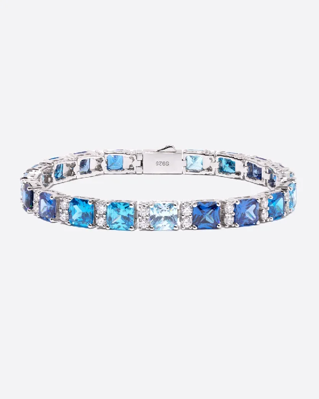 Jewelry Clearance Event – Last Chance For Stunning Deals MOISSANITE OCEAN BLUE STONES BRACELET. - WHITE GOLD Jewelry Clearance Event – Last Chance For Stunning Deals MOISSANITE OCEAN BLUE STONES BRACELET. - WHITE GOLD