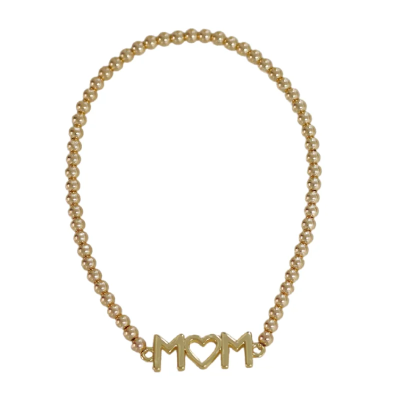Save On Luxury Jewelry Pieces – Limited-Time Offers "MOM Classic" Gold Filled Ball Beaded Bracelet Save On Luxury Jewelry Pieces – Limited-Time Offers "MOM Classic" Gold Filled Ball Beaded Bracelet