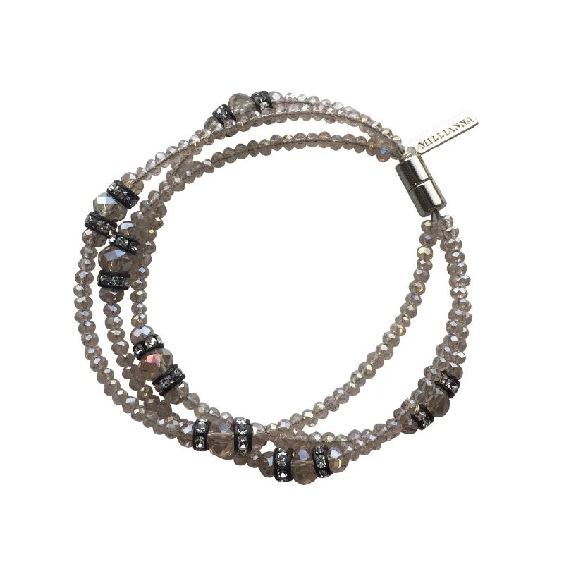 Elegant Rose Gold Jewelry For A Stylish Touch Monica Tri-Strand