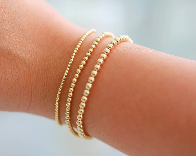 Timeless Jewelry Styles At Wallet-Friendly Prices bara boheme | "PARIS" Gold Filled Ball Beaded Bracelet Stack Timeless Jewelry Styles At Wallet-Friendly Prices bara boheme | "PARIS" Gold Filled Ball Beaded Bracelet Stack