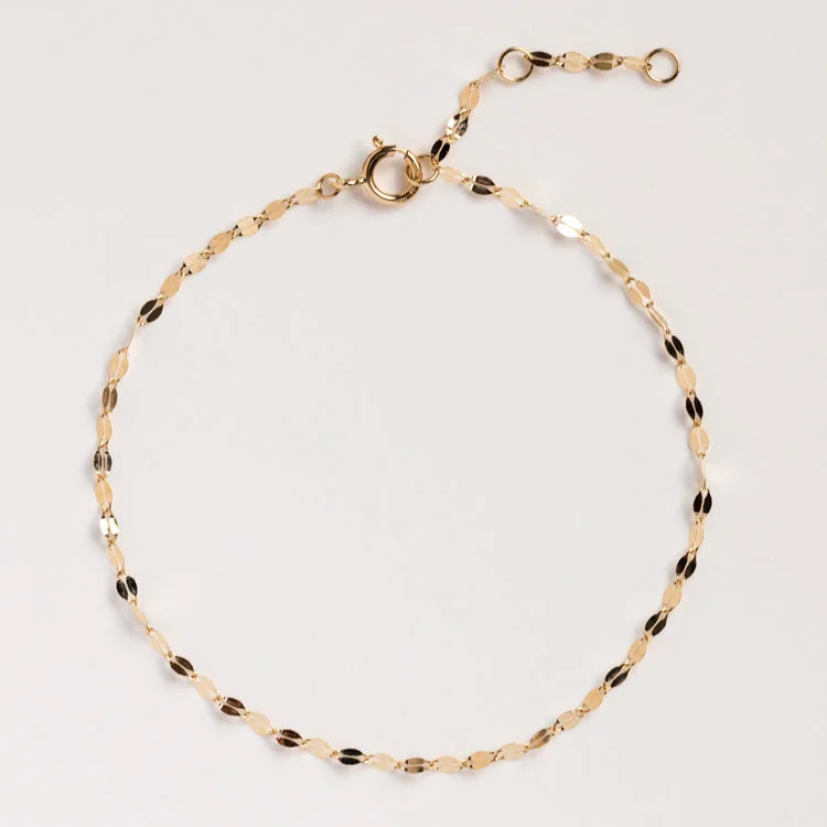 Discounted Luxury Jewelry – Shine Without The Splurge Solid Gold Bold Sparkle Link Chain Bracelet Discounted Luxury Jewelry – Shine Without The Splurge Solid Gold Bold Sparkle Link Chain Bracelet