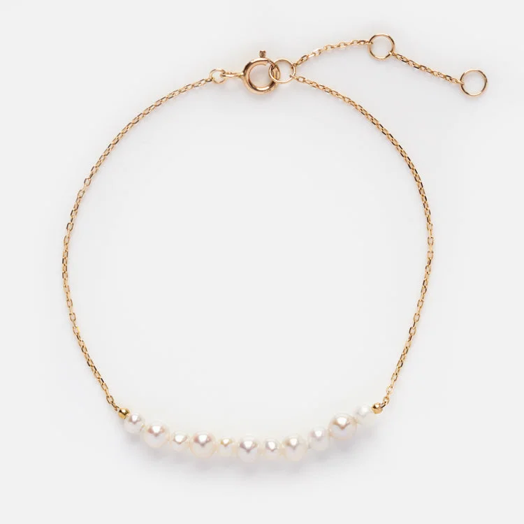 Bestselling Jewelry Now On Sale – Elevate Your Look Solid Gold Pearl Strand Bracelet Bestselling Jewelry Now On Sale – Elevate Your Look Solid Gold Pearl Strand Bracelet