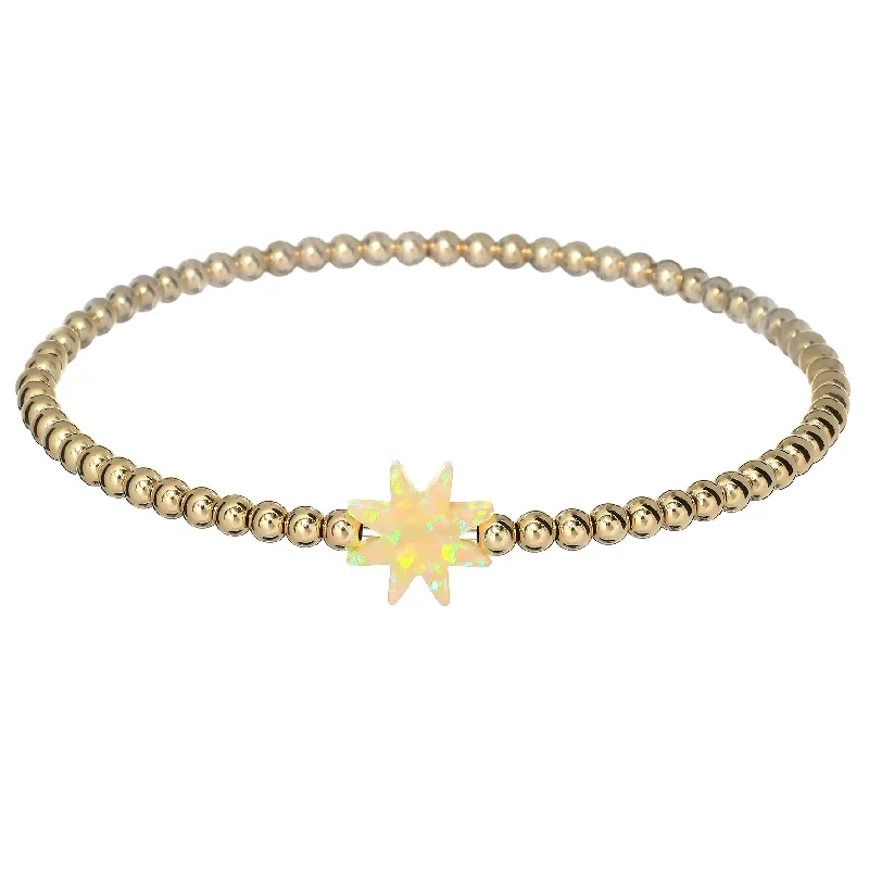 Final Call – Shop Exquisite Jewelry Before It's Gone "SUN" Opal Charm and Gold Filled Ball Beaded Bracelet Final Call – Shop Exquisite Jewelry Before It's Gone "SUN" Opal Charm and Gold Filled Ball Beaded Bracelet