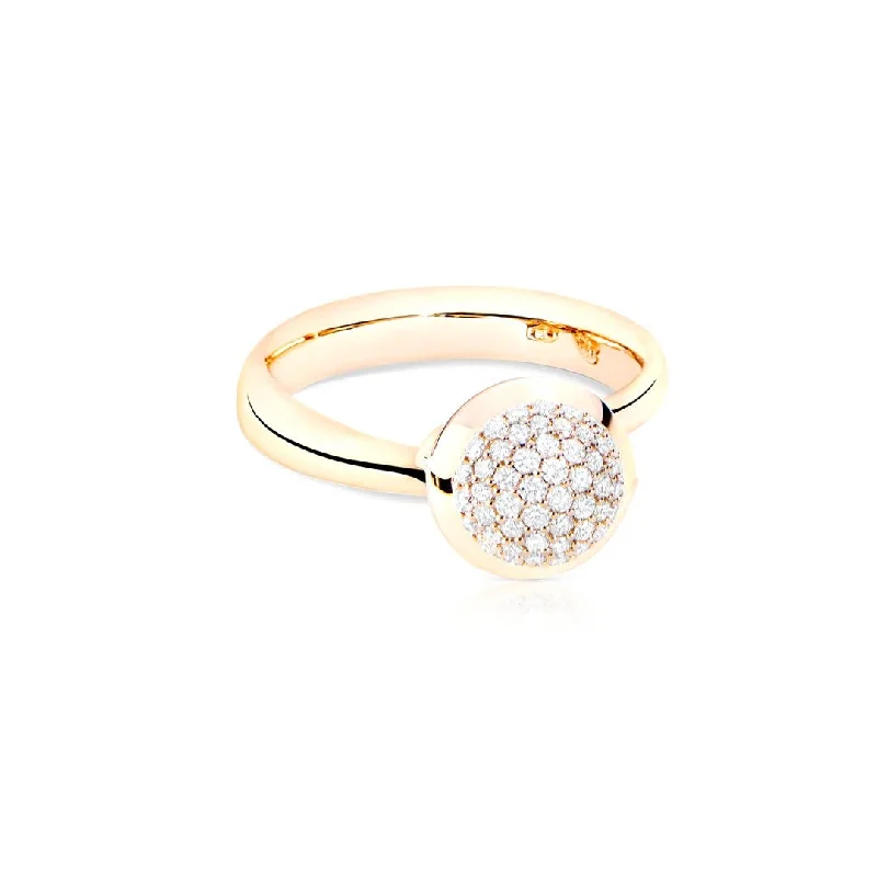 Your Perfect Accessory Now At The Best Price 0.35 ctw Diamond Bouton Ring