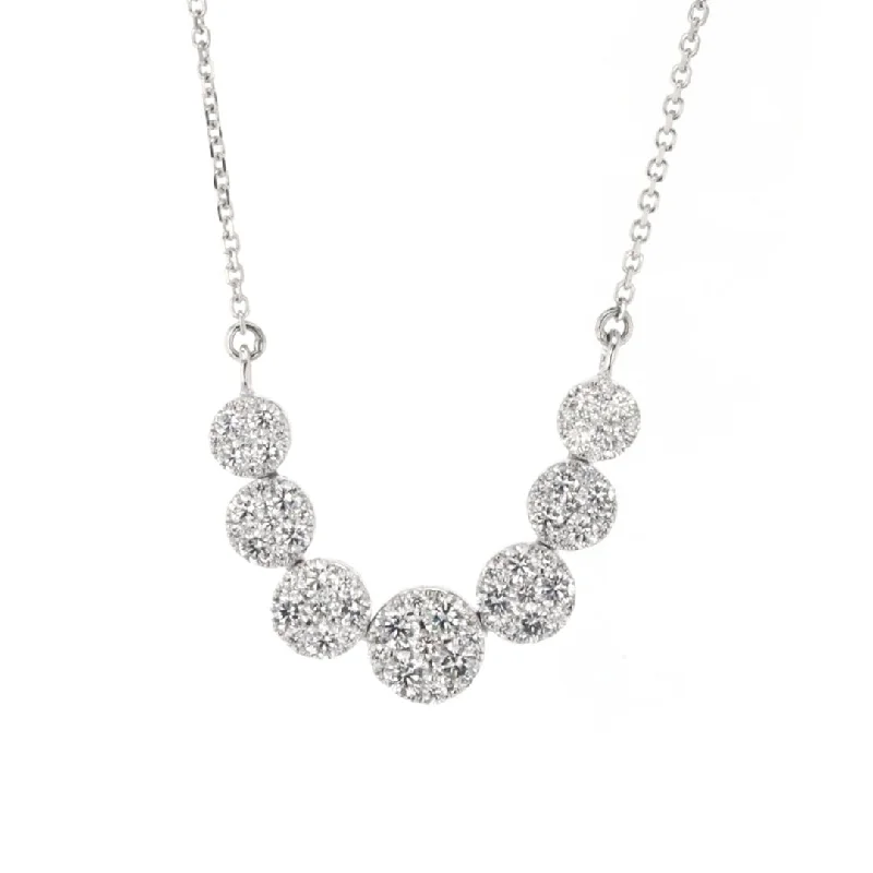 Trendy Minimalist Jewelry For Everyday Wear 17.5" 1.20 ctw Diamond Necklace | M10275426 Trendy Minimalist Jewelry For Everyday Wear 17.5" 1.20 ctw Diamond Necklace | M10275426