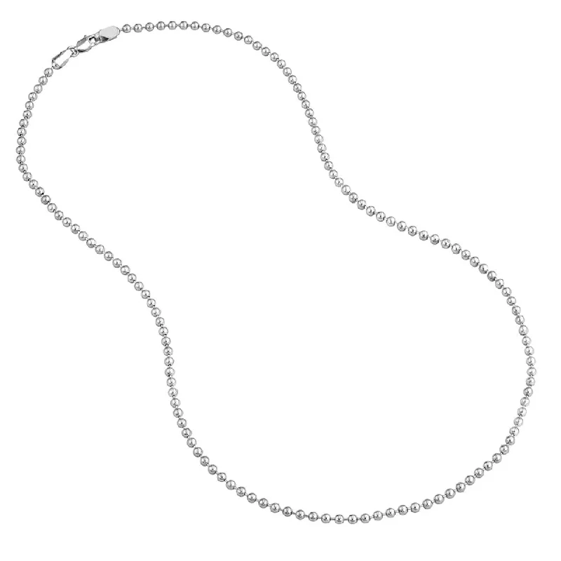 Last Chance To Grab Your Favorite Jewelry At A Discount 14W BEAD CHAIN 2.5MM 18" END C Last Chance To Grab Your Favorite Jewelry At A Discount 14W BEAD CHAIN 2.5MM 18" END C