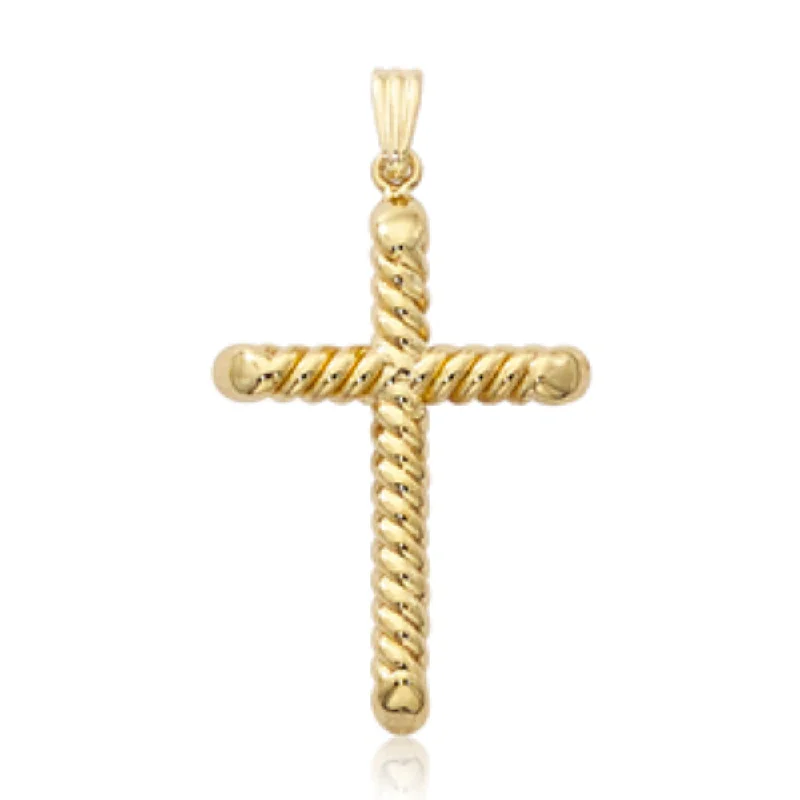 Exclusive Online Discounts On Stylish Jewelry 14Y Cross Pendant Small Swirl on 18" Chain Exclusive Online Discounts On Stylish Jewelry 14Y Cross Pendant Small Swirl on 18" Chain