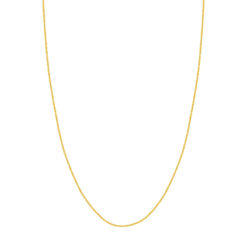 Trending Jewelry Styles Now At Limited-Time Discounts 14Y Wheat Chain 1.65mm 16" Lobster Clasp Trending Jewelry Styles Now At Limited-Time Discounts 14Y Wheat Chain 1.65mm 16" Lobster Clasp