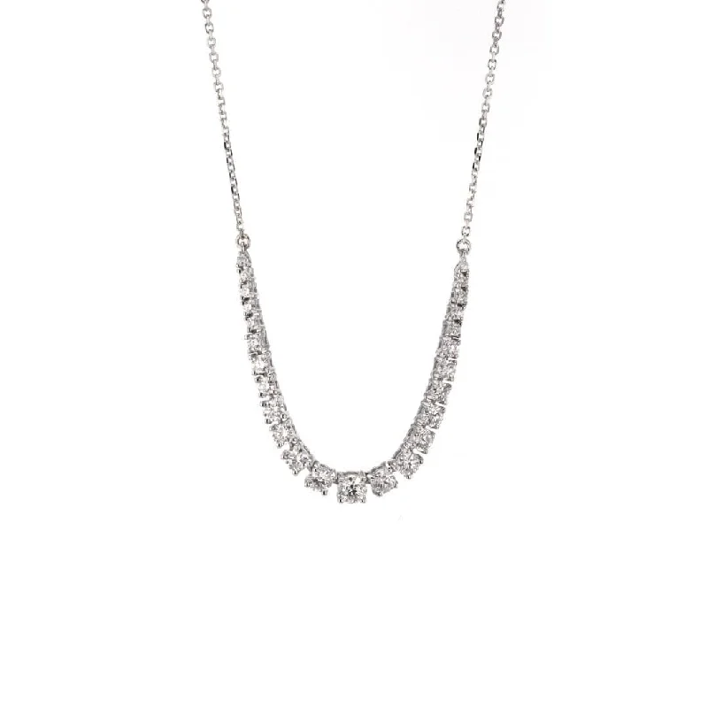 Bohemian-Inspired Jewelry For Free-Spirited Fashion 18.5" 1.11 ctw Diamond Necklace | M10278622 Bohemian-Inspired Jewelry For Free-Spirited Fashion 18.5" 1.11 ctw Diamond Necklace | M10278622