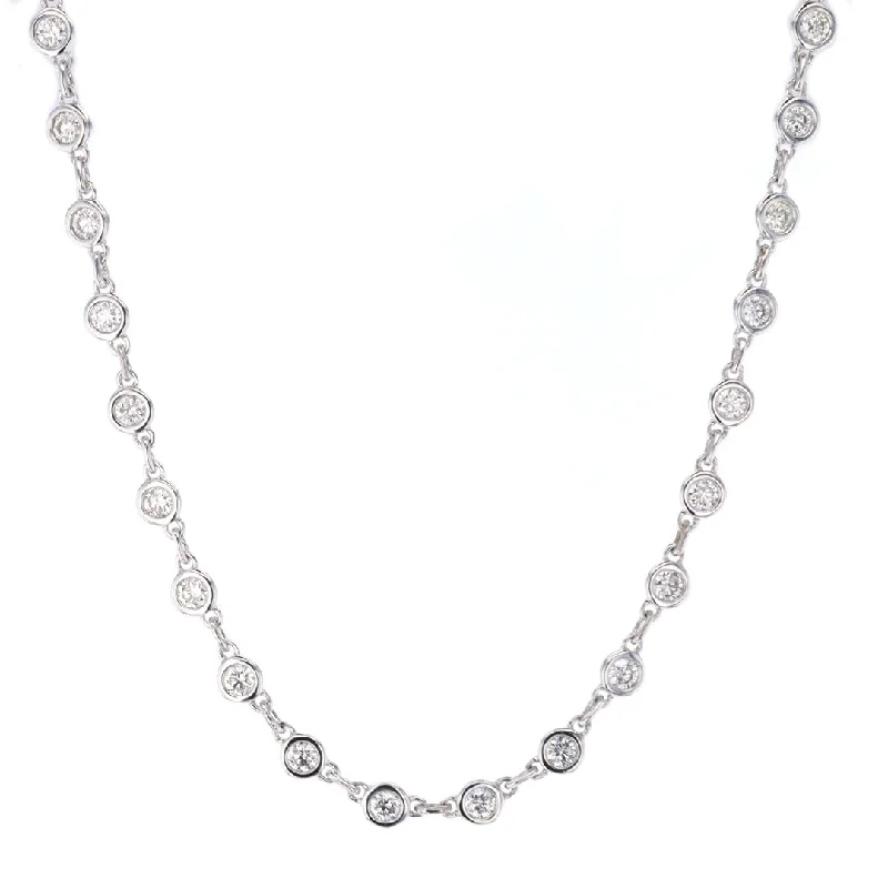 Shop Handcrafted Jewelry At Special Promotional Rates 2.75 ctw Diamonds By The Yard Necklace Shop Handcrafted Jewelry At Special Promotional Rates 2.75 ctw Diamonds By The Yard Necklace
