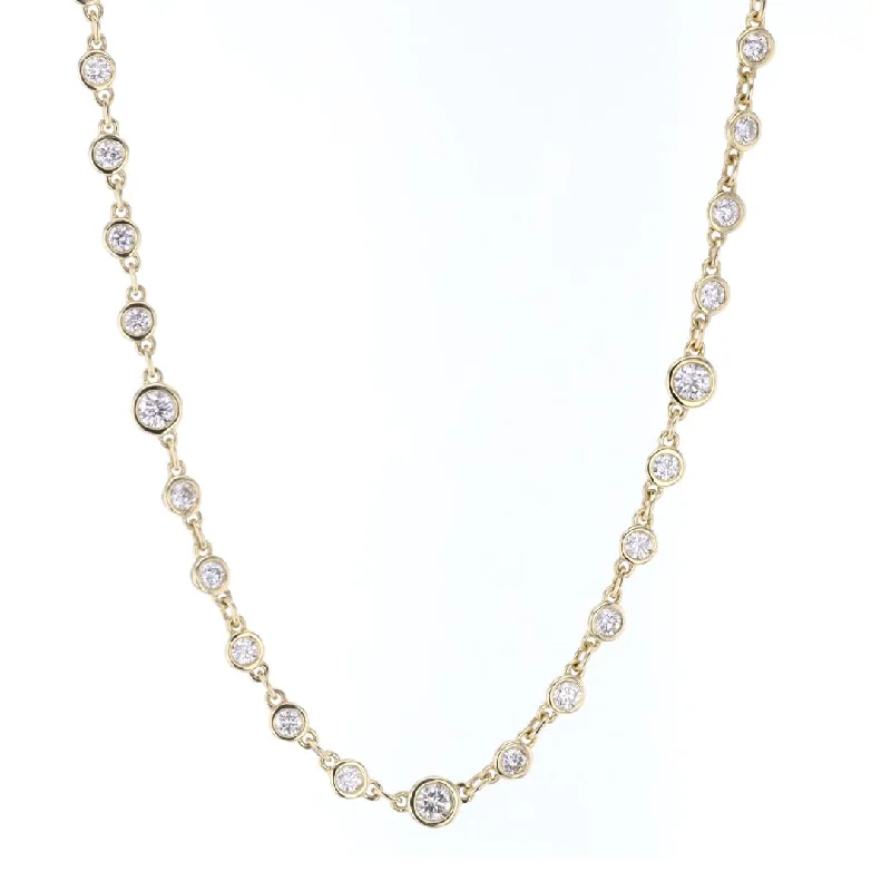 Premium Diamond Jewelry For Unforgettable Moments 3.83 ctw Diamonds By The Yard Necklace Premium Diamond Jewelry For Unforgettable Moments 3.83 ctw Diamonds By The Yard Necklace