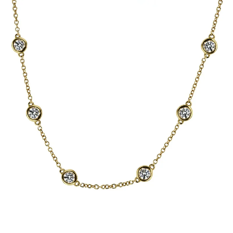 Waterproof Stainless Steel Jewelry For Lasting Beauty 26" 5.09 ctw Diamonds By The Yard Necklace Waterproof Stainless Steel Jewelry For Lasting Beauty 26" 5.09 ctw Diamonds By The Yard Necklace