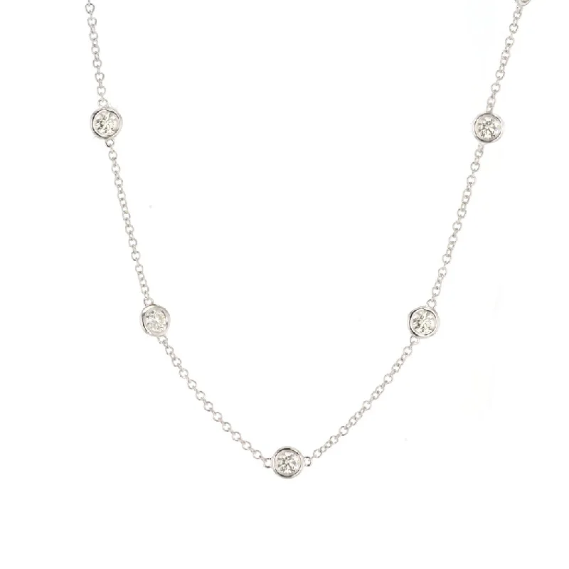 Luxury Jewelry At Budget-Friendly Prices – Grab Yours Now 25" 6.09 ctw Diamond By The Yard Necklace Luxury Jewelry At Budget-Friendly Prices – Grab Yours Now 25" 6.09 ctw Diamond By The Yard Necklace