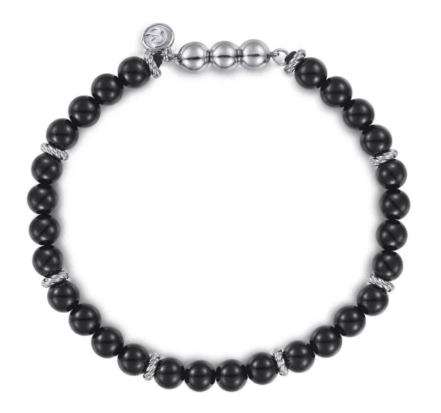 High-End Sparkle, Low-End Prices – Jewelry Sale Live 925 Sterling Silver and 6mm Black Onyx Beaded Bracelet High-End Sparkle, Low-End Prices – Jewelry Sale Live 925 Sterling Silver and 6mm Black Onyx Beaded Bracelet