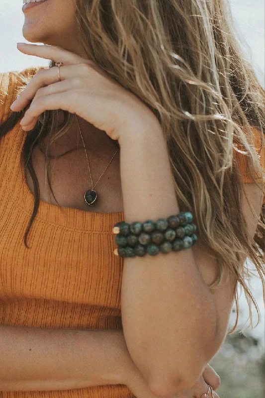 The Perfect Accessory For Less – Jewelry Sale Live Stretchy Bracelet Large - African Turquoise The Perfect Accessory For Less – Jewelry Sale Live Stretchy Bracelet Large - African Turquoise