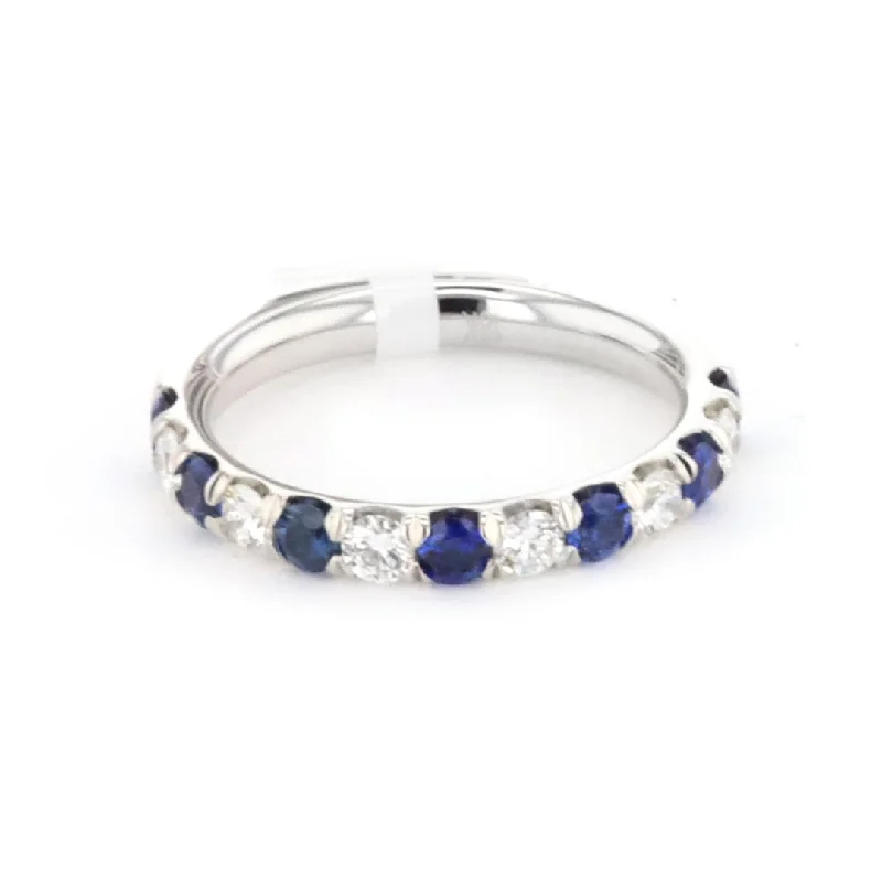 Premium Diamond Jewelry At Once-In-A-Lifetime Discounts Blue Sapphire & Diamond Band Premium Diamond Jewelry At Once-In-A-Lifetime Discounts Blue Sapphire & Diamond Band