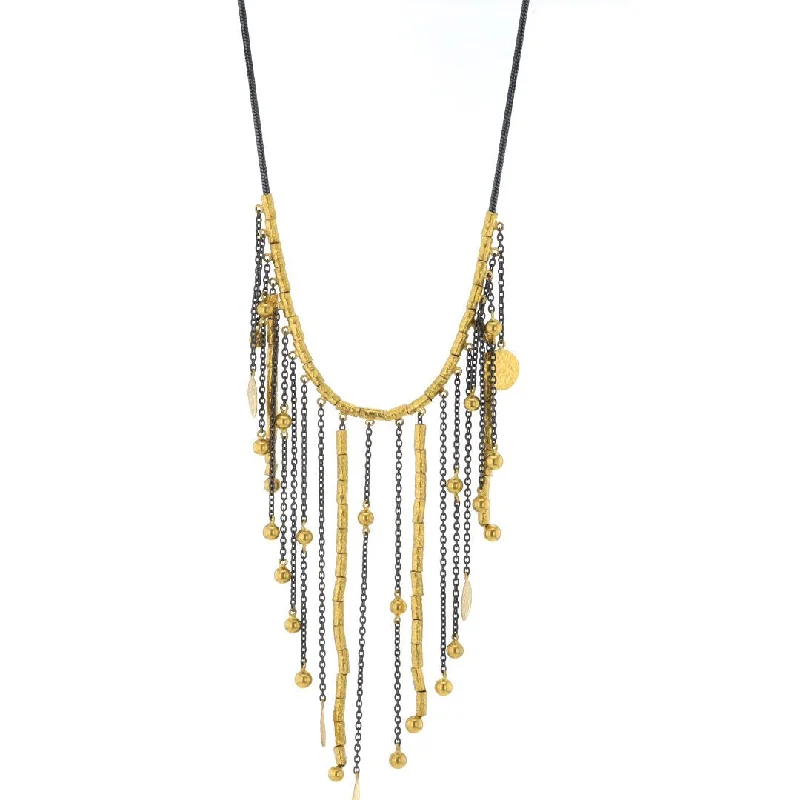 Accessorize For Less – Luxury Jewelry At Affordable Prices Cascading Hammered Bead Necklace Accessorize For Less – Luxury Jewelry At Affordable Prices Cascading Hammered Bead Necklace
