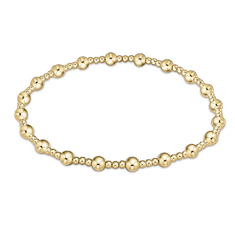 Get The Jewelry You Love At A Price You Love enewton 6.25" Classic Sincerity Pattern Beaded Bracelet - Gold Get The Jewelry You Love At A Price You Love enewton 6.25" Classic Sincerity Pattern Beaded Bracelet - Gold