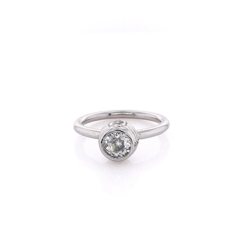 Once-A-Year Jewelry Deals – Shop Before They’Re Gone Estate Platinum Bezel Set Diamond Engagement Ring Once-A-Year Jewelry Deals – Shop Before They’Re Gone Estate Platinum Bezel Set Diamond Engagement Ring