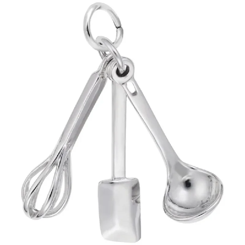 The Ultimate Jewelry Sale – Exclusive Styles At Great Prices Sterling Silver 3 Piece Cooking Utensils Charm The Ultimate Jewelry Sale – Exclusive Styles At Great Prices Sterling Silver 3 Piece Cooking Utensils Charm